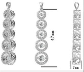 Sterling Silver Semi Mount Pendant Setting Round RD 6x6mm - Syzjewelry